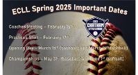 Spring 2025 Important Dates